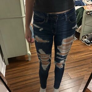 AMERICAN EAGLE RIPPED JEGGINGS || Like new, size 2
